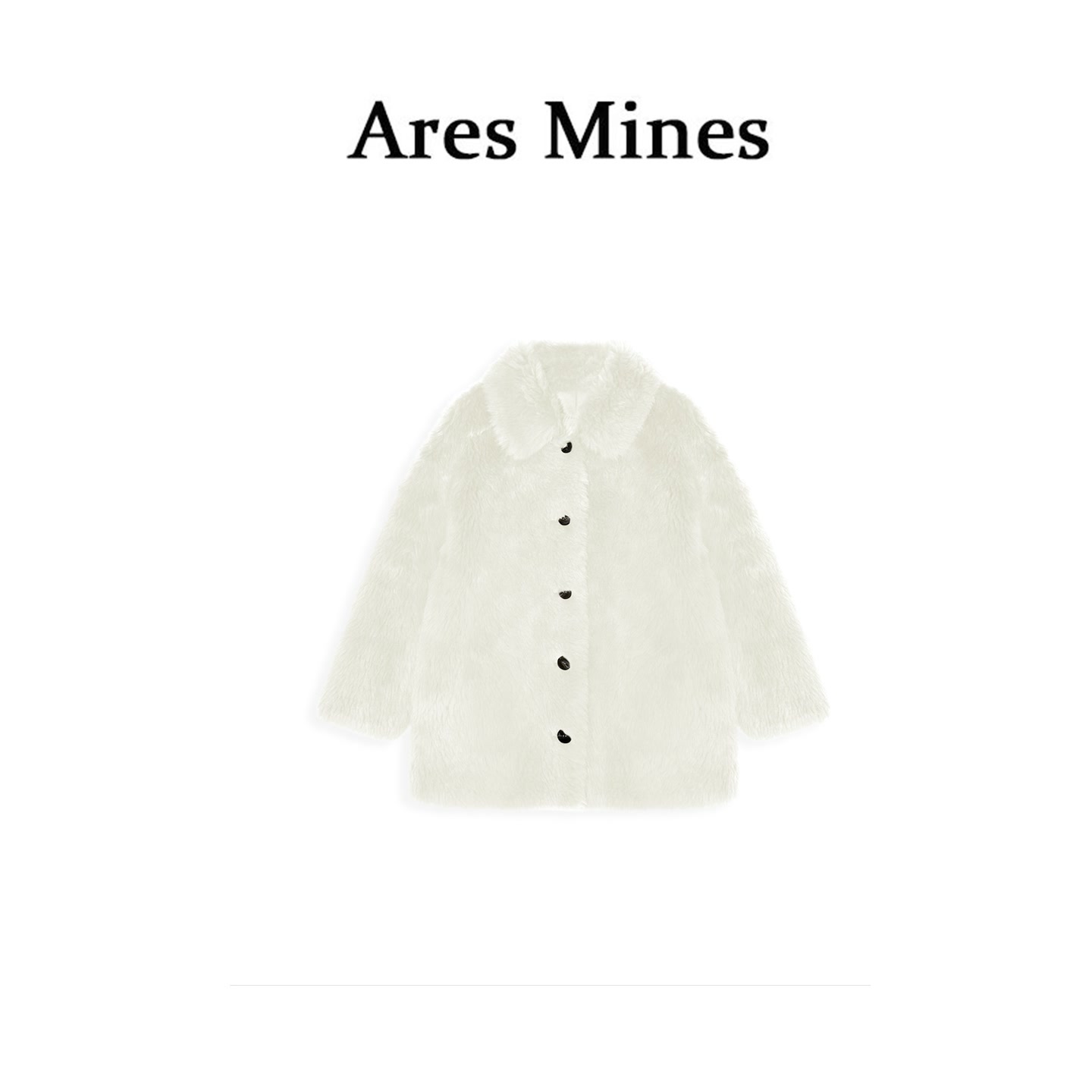 【盛朗熙Ares Mines】冬季新款 慵懒休闲皮毛一体外套