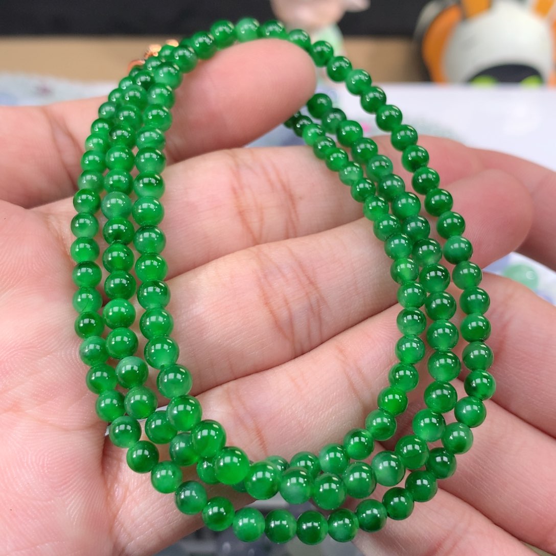 翡翠手链未镶嵌翡翠