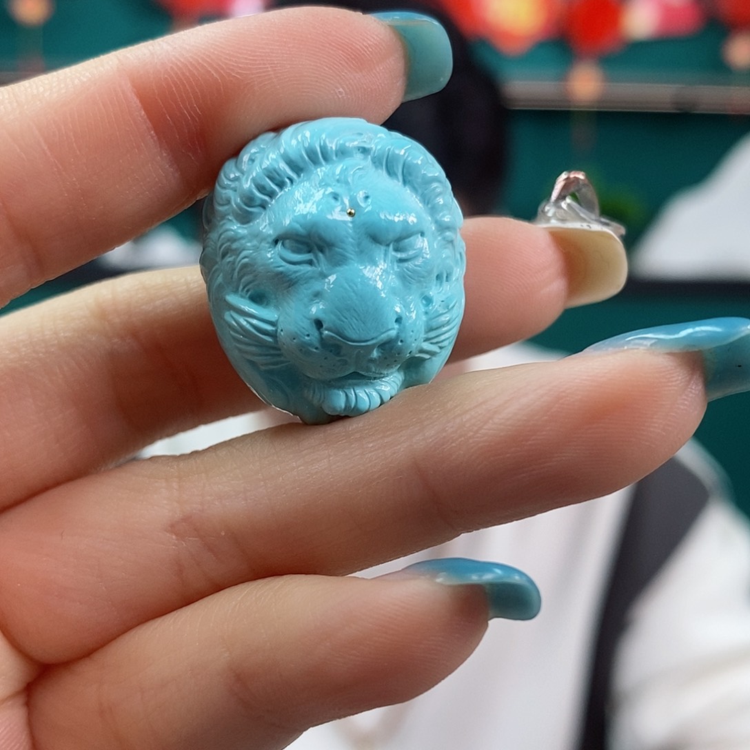 绿松石珠宝奇石未镶嵌