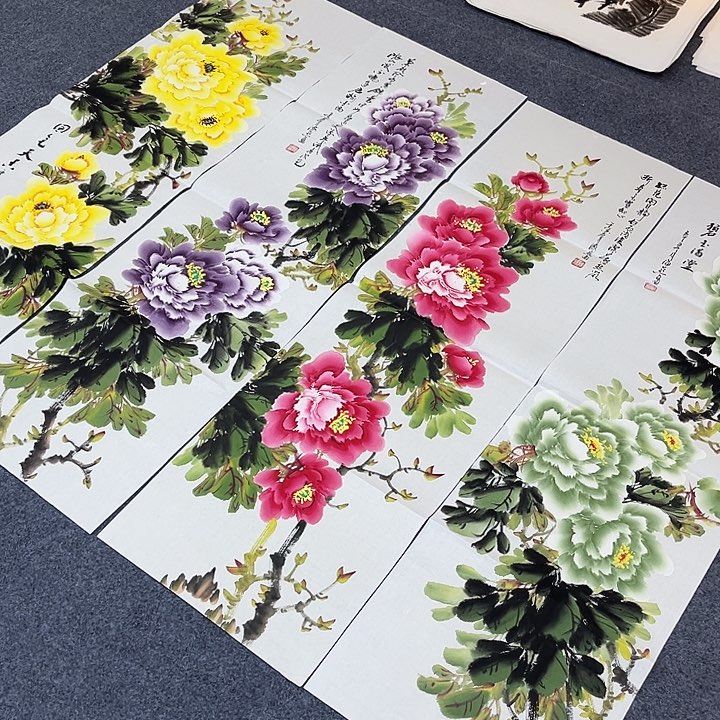 国画手绘画作品欣赏