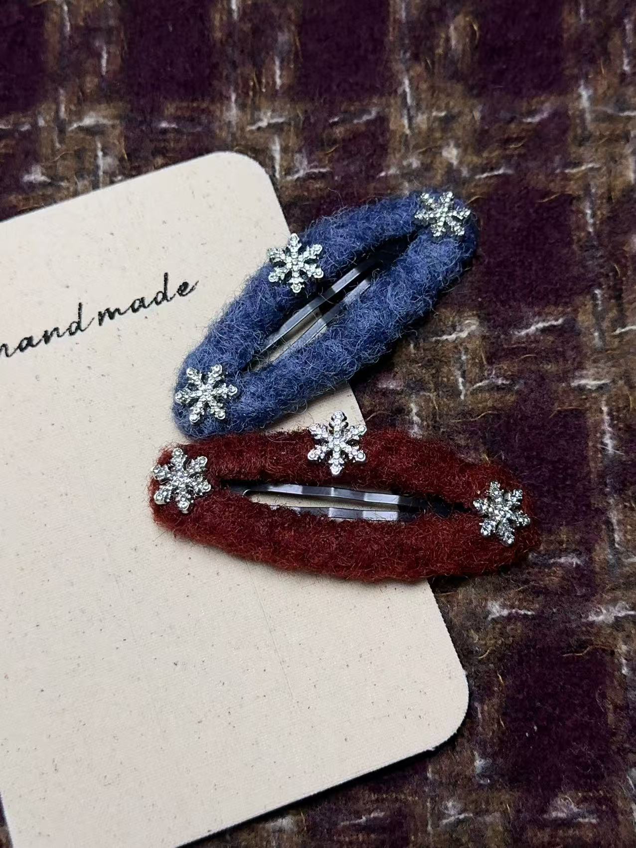 女韩系发饰BB夹气质新年款发夹经典边夹法式刘海夹轻奢风