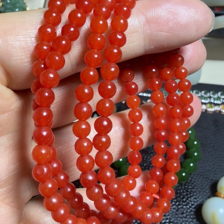 玛瑙/玉髓手串未镶嵌