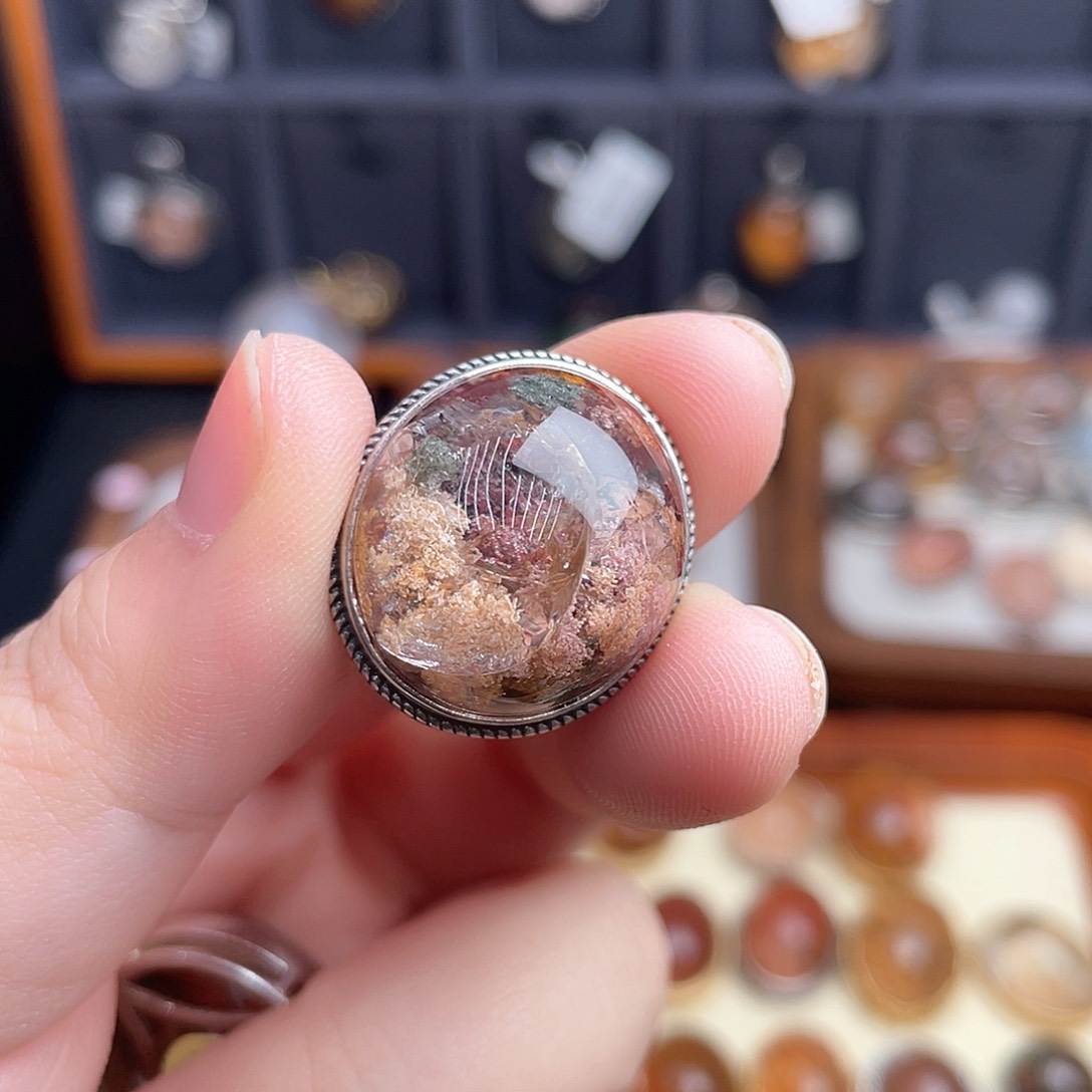 水晶颈饰银S925镶嵌水****