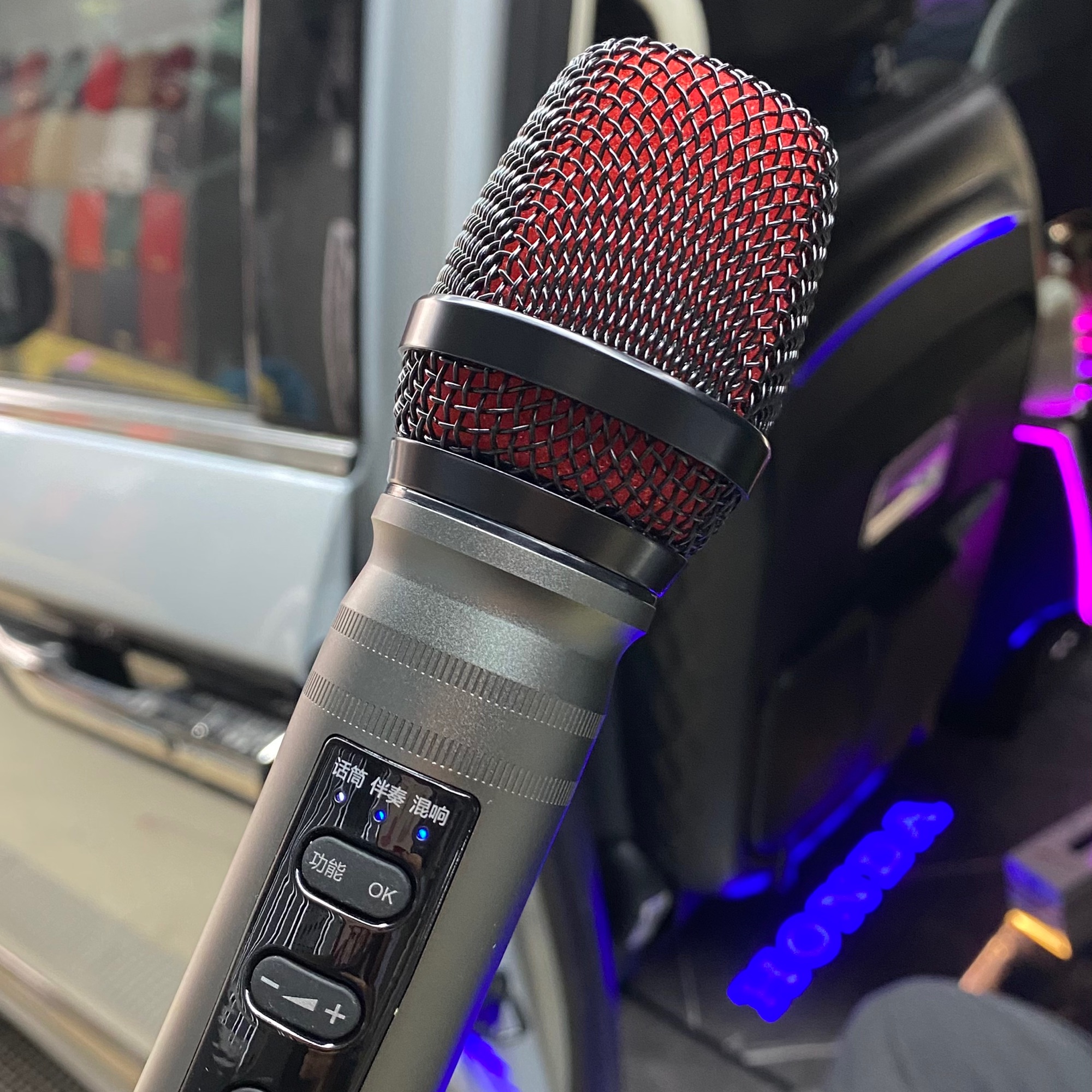 奥德赛艾力绅专用话筒大蓬车吸顶电视专用话筒卡拉OK专用话筒
