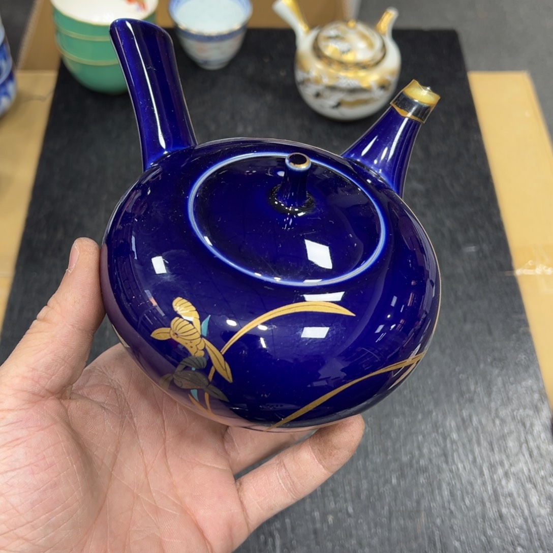 陶瓷日本中古工艺品摆件
