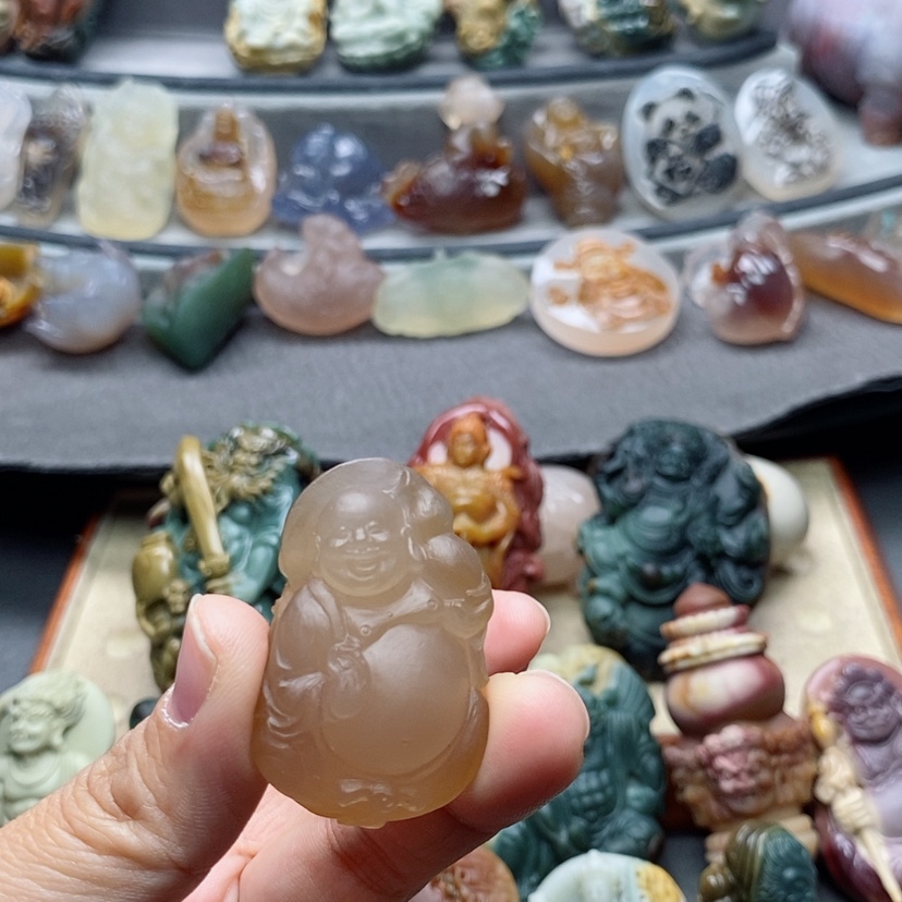 【闪购商品】未镶嵌吊坠定制玛瑙