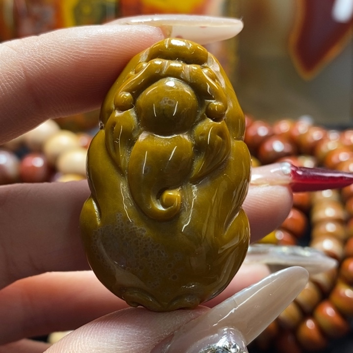 玛瑙/玉髓貔貅未镶嵌