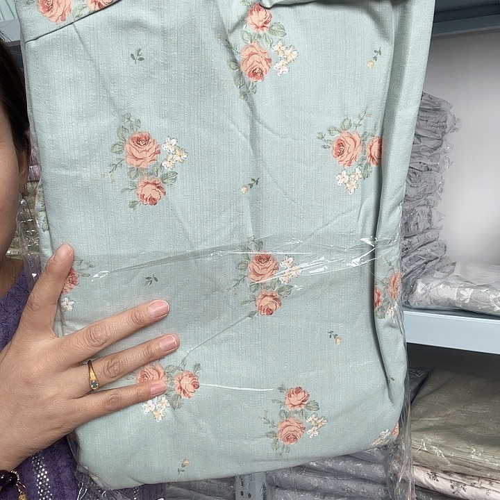 棉棉好看的双人被套