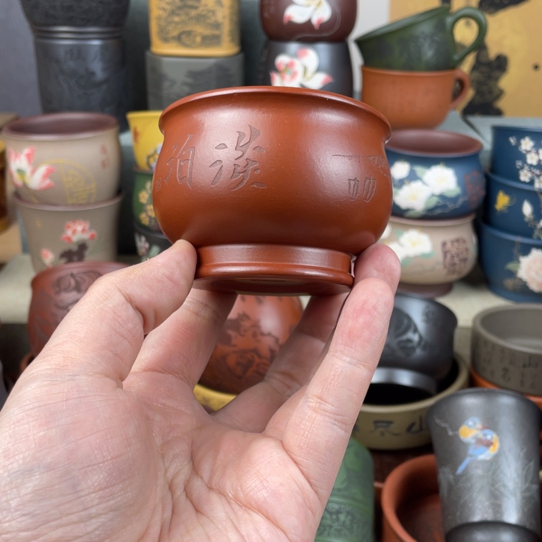 紫砂茶杯紫砂茶杯