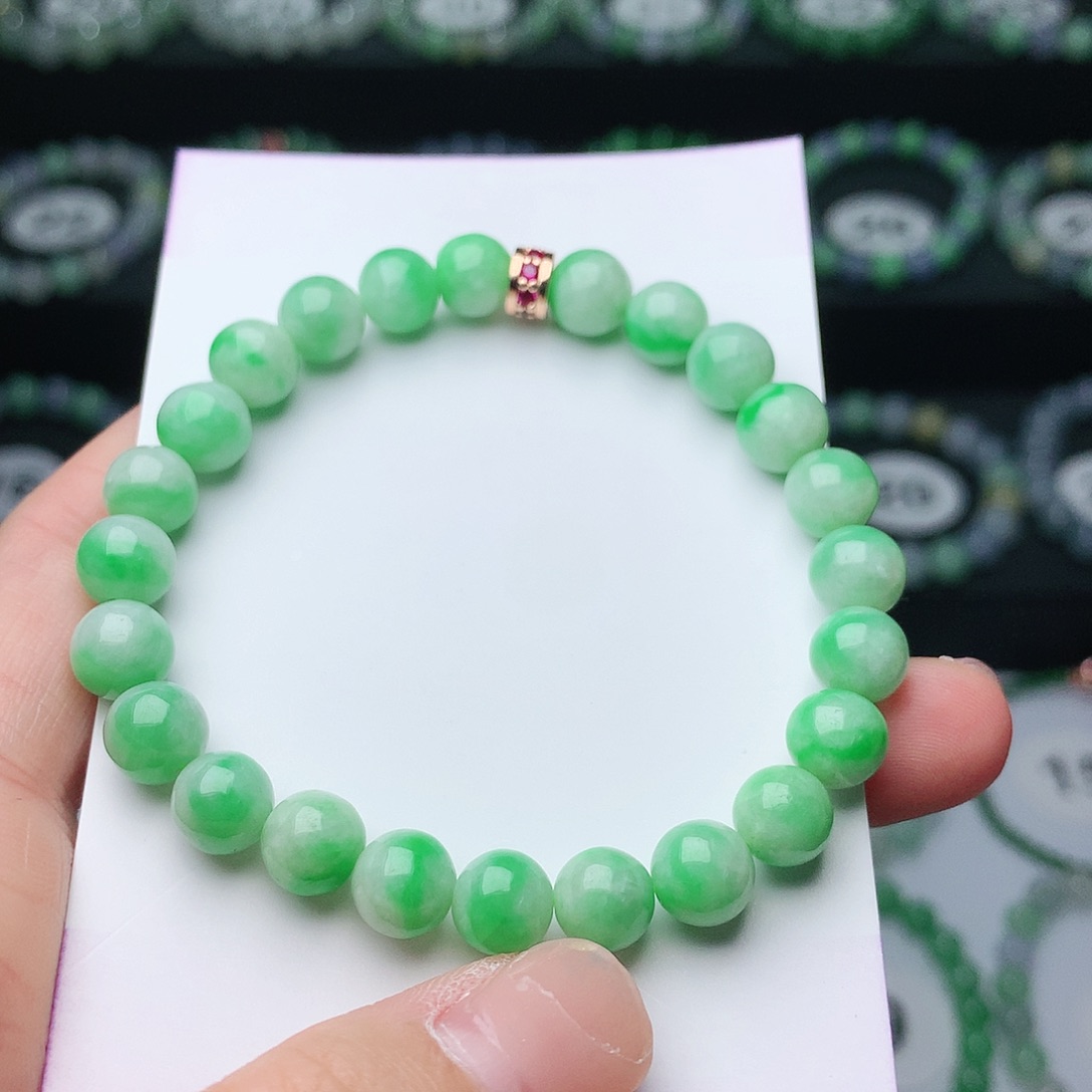 未镶嵌手链翡翠翡翠