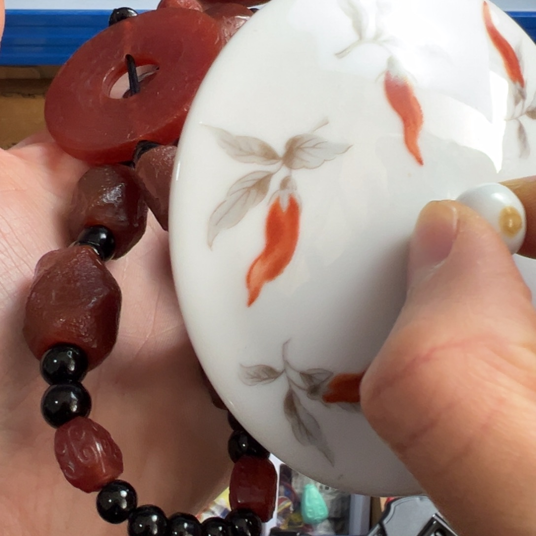 紫砂茶碗现代工艺美术瓷器