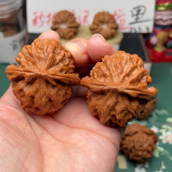 【闪购商品】文玩核桃吊坠有**份43全品龙鳞