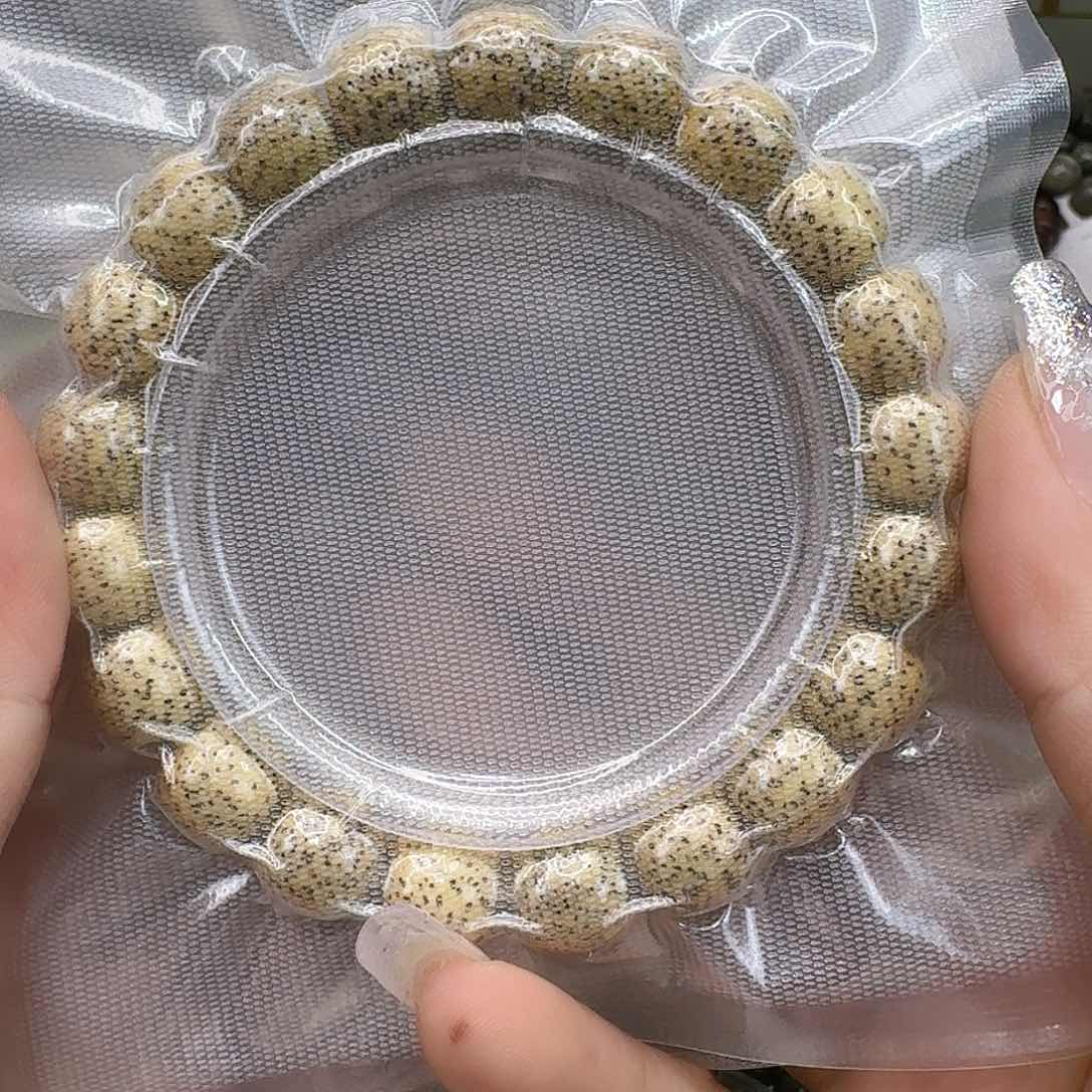 星月菩提手串54荣耀黄星月菩提11桶单圈