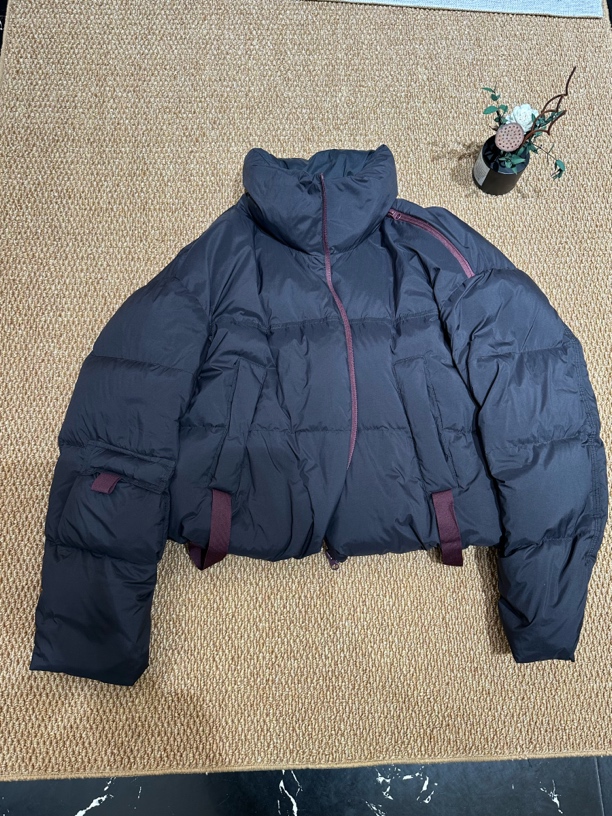 冬季中长版宽松棉服