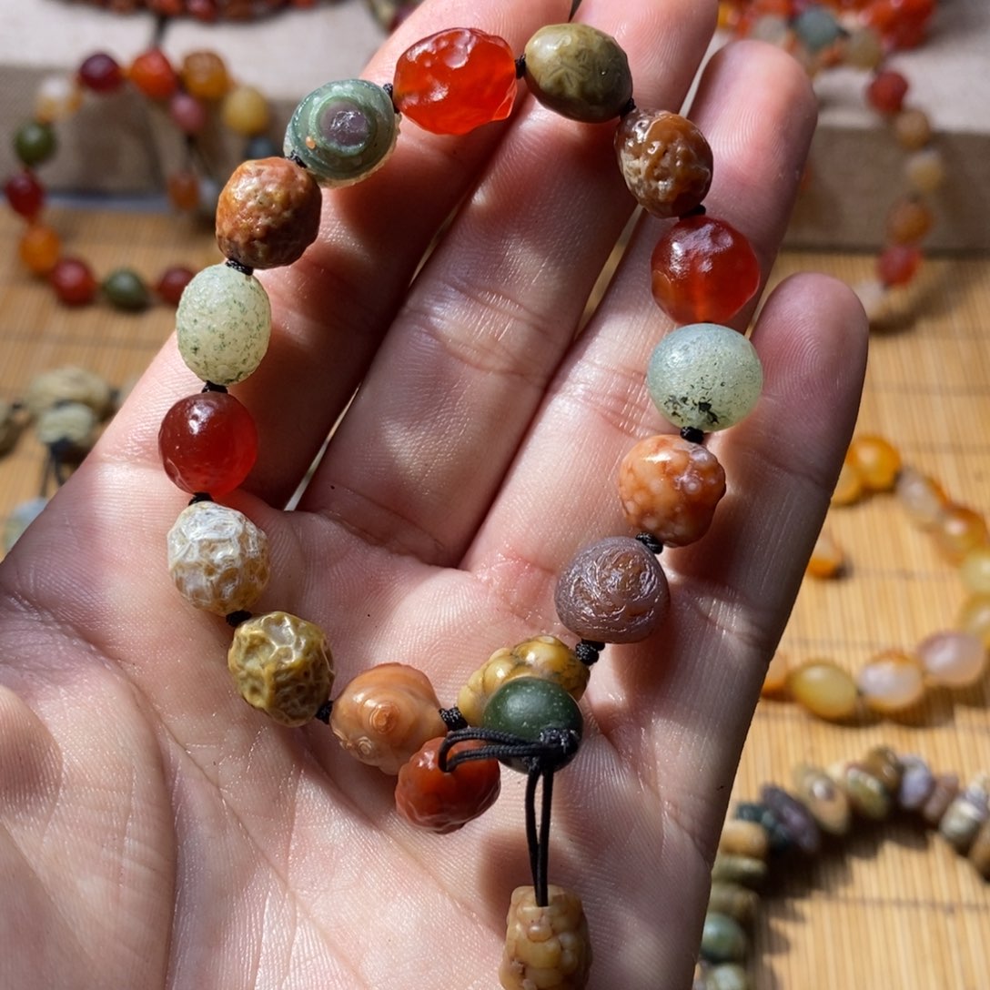 玛瑙/玉髓手链未镶嵌