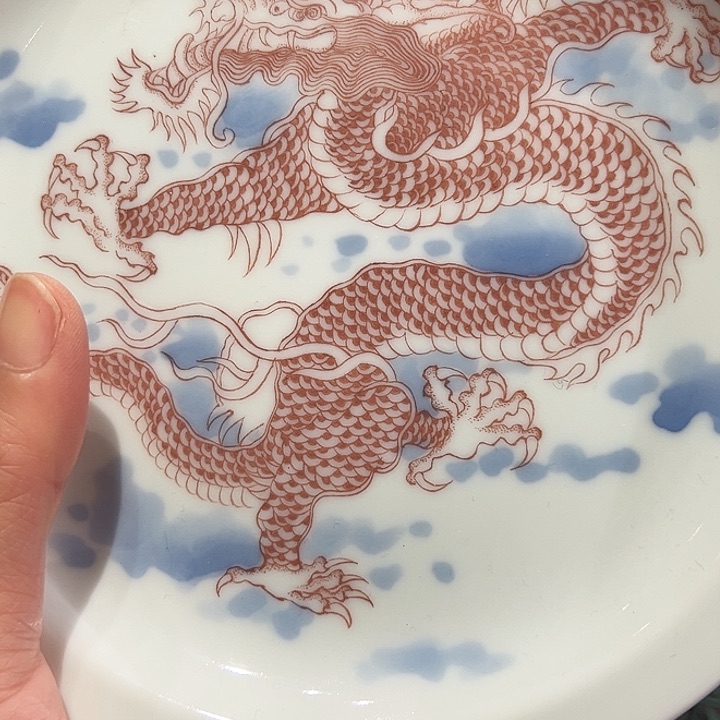 开播福利纯手工手绘龙壶承