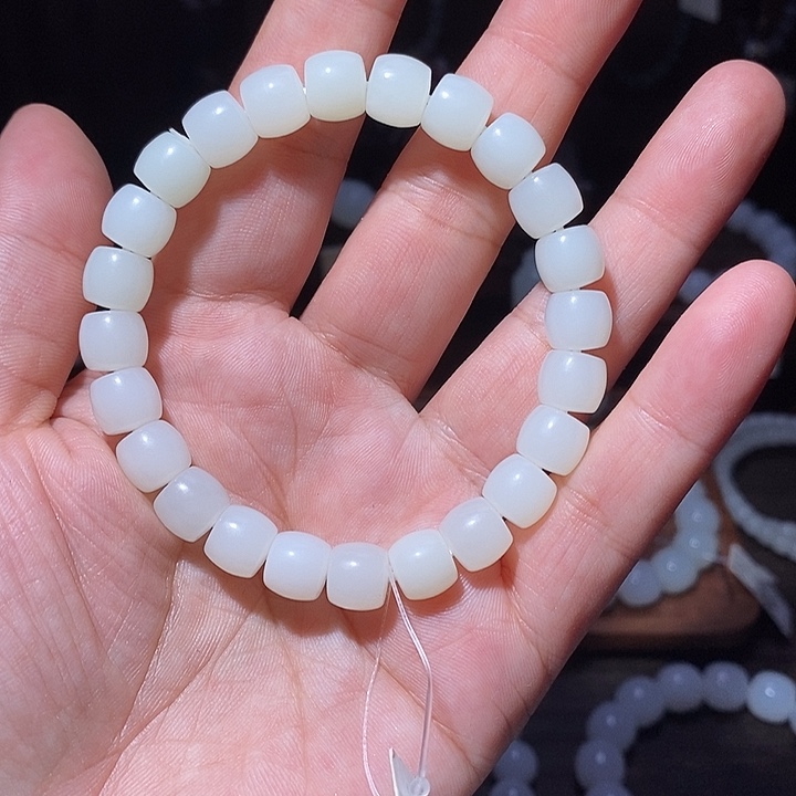 泥***~未镶嵌手串和田玉