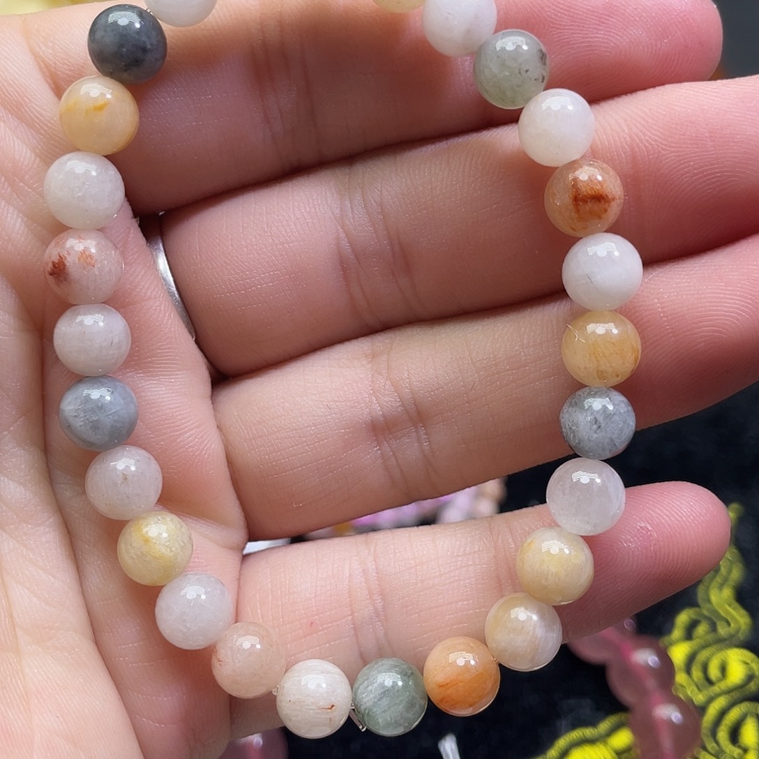 手链水晶未镶嵌兔毛