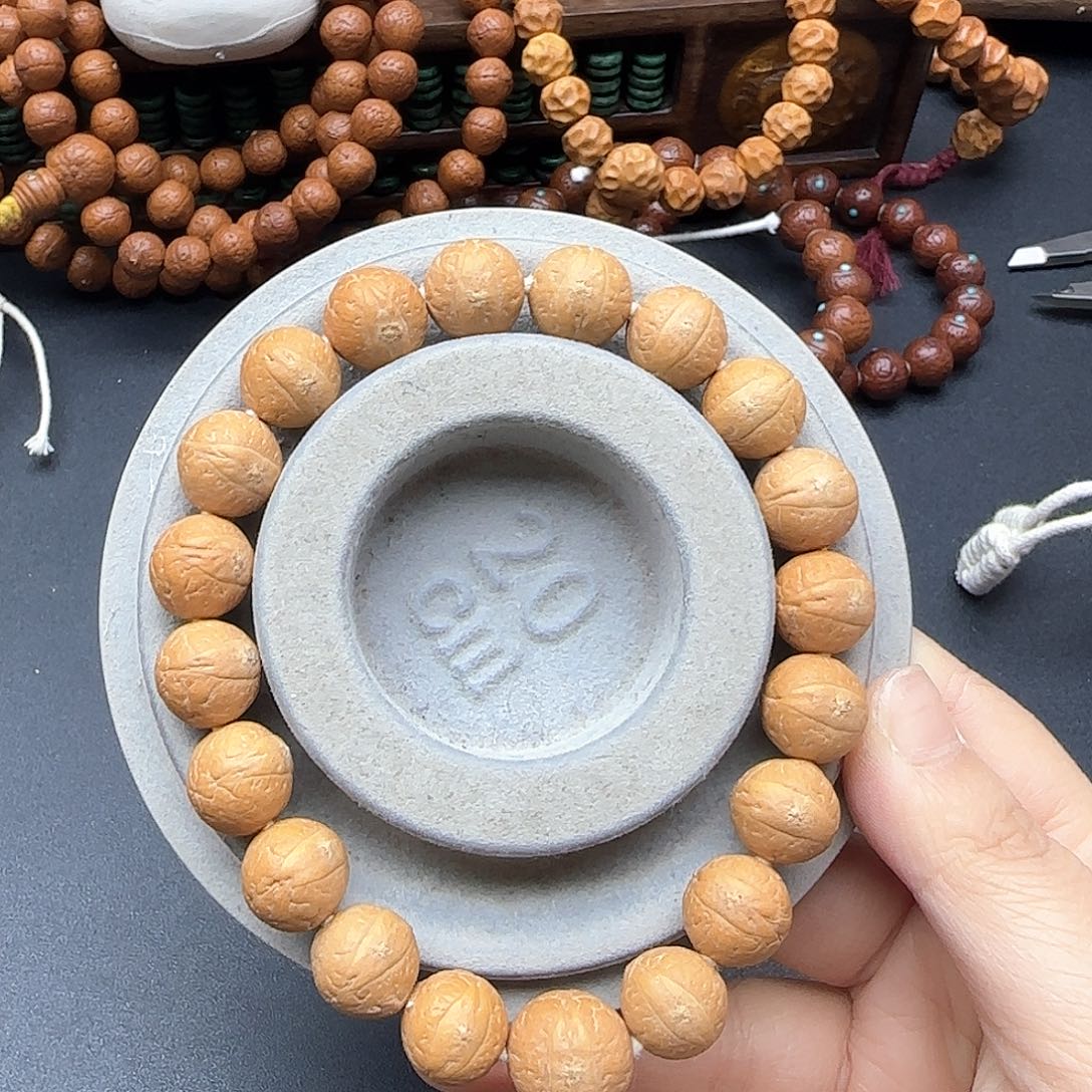 凤眼菩提手串L13-K04凤眼菩提13+同树新籽