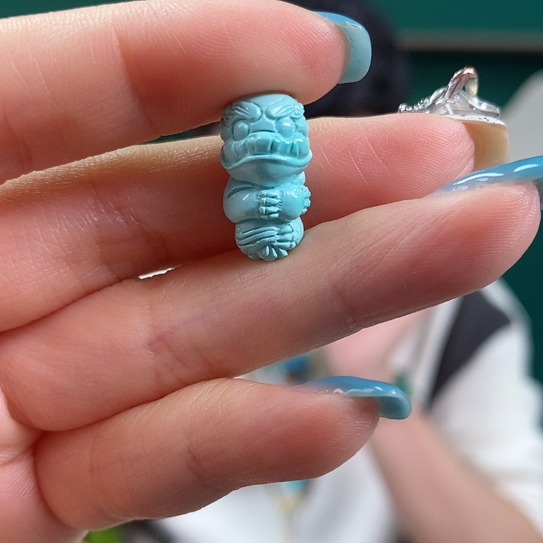 绿松石珠宝奇石未镶嵌