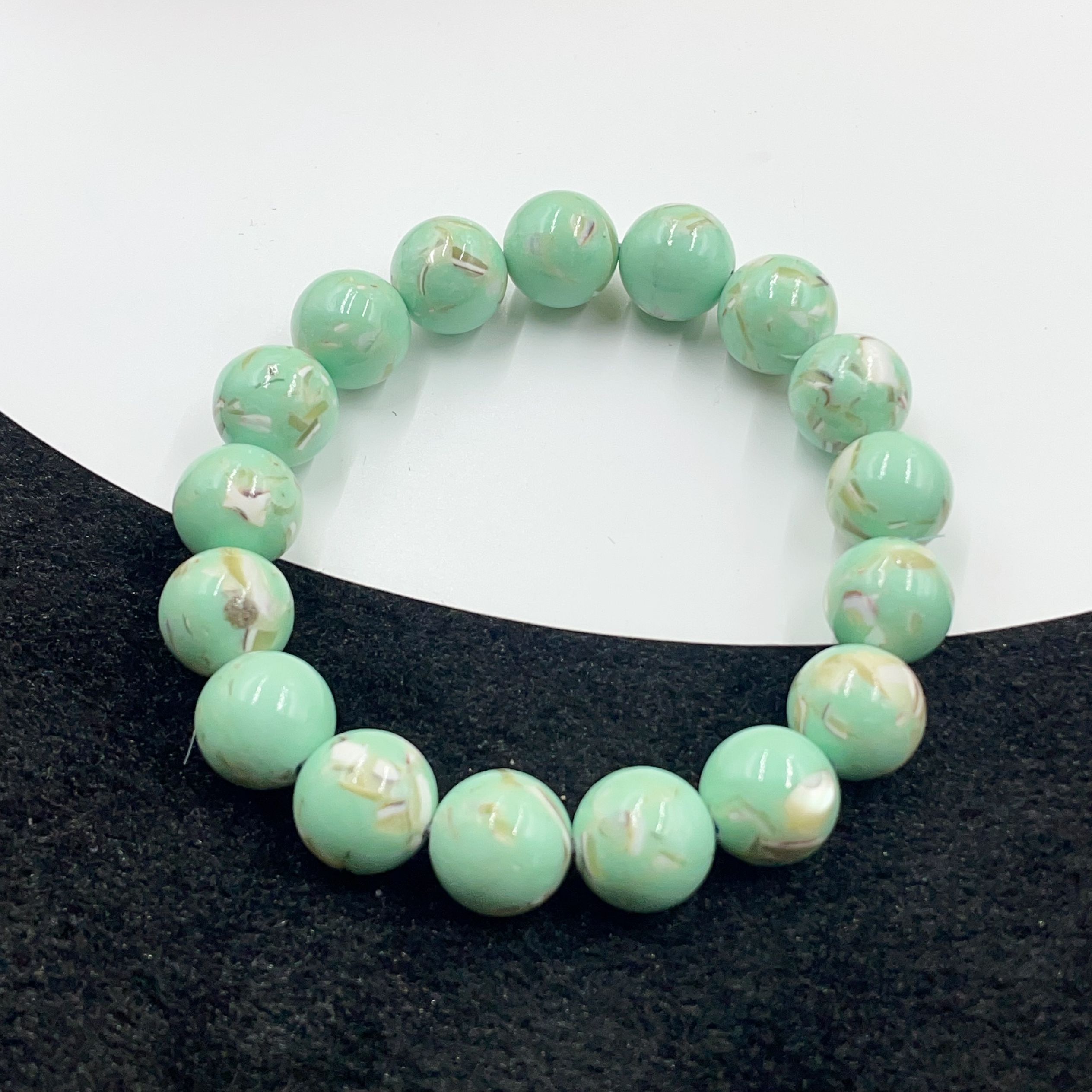 手链  手链 3787   浅绿色珠珠手串多样性发货