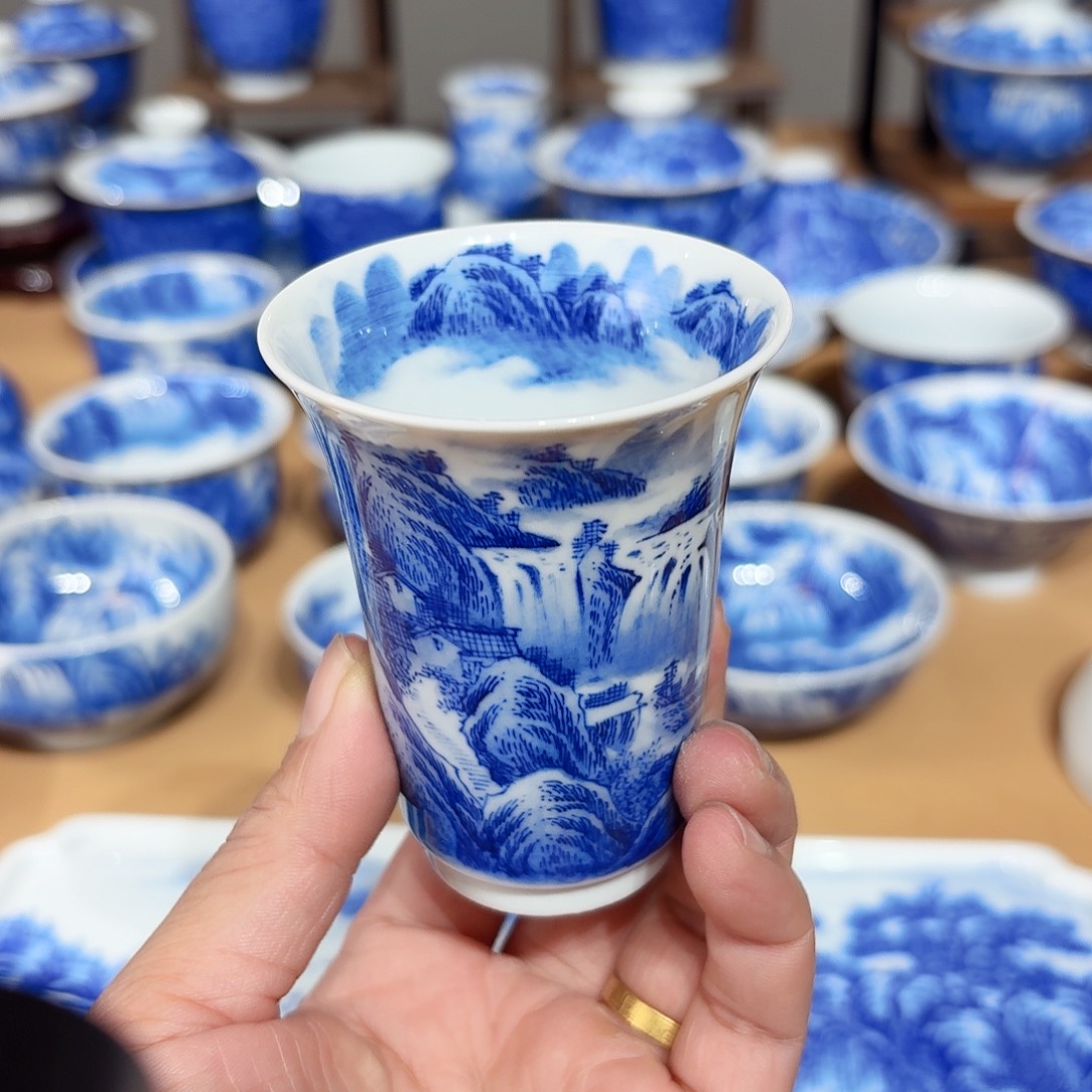 丽***亮景德镇纯手绘单杯