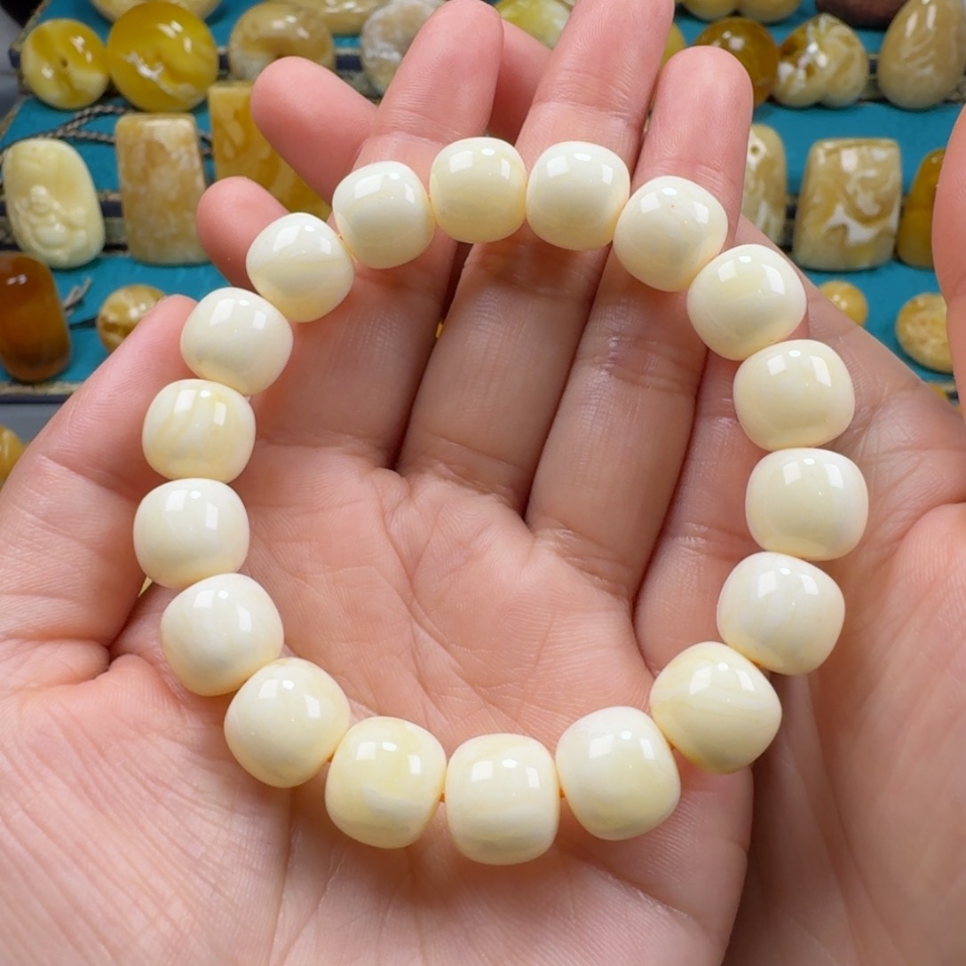 蜜蜡手链未镶嵌蜜蜡