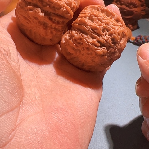 文玩核桃把件血麒麟38