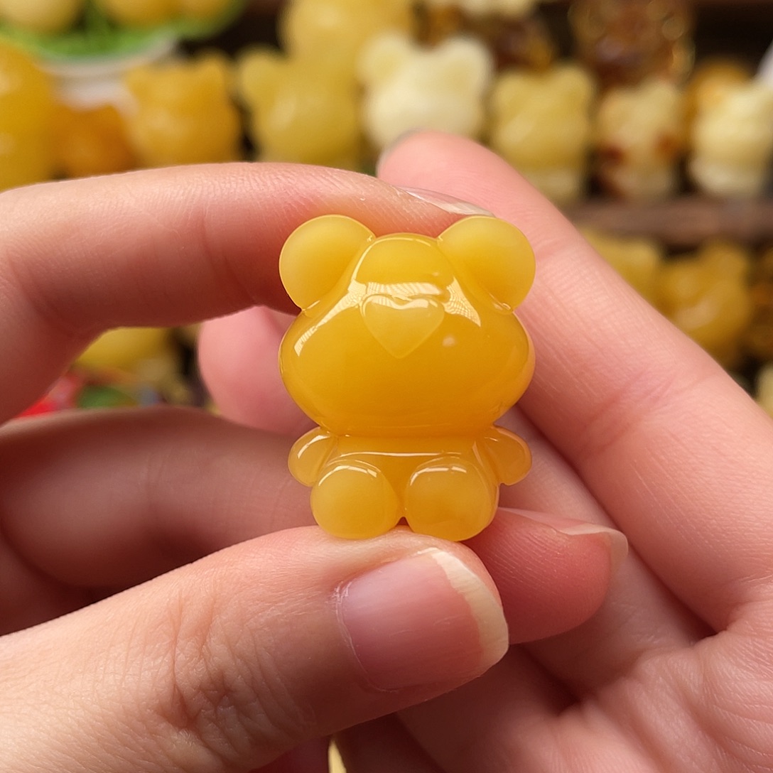 琥珀未镶嵌珠宝奇石