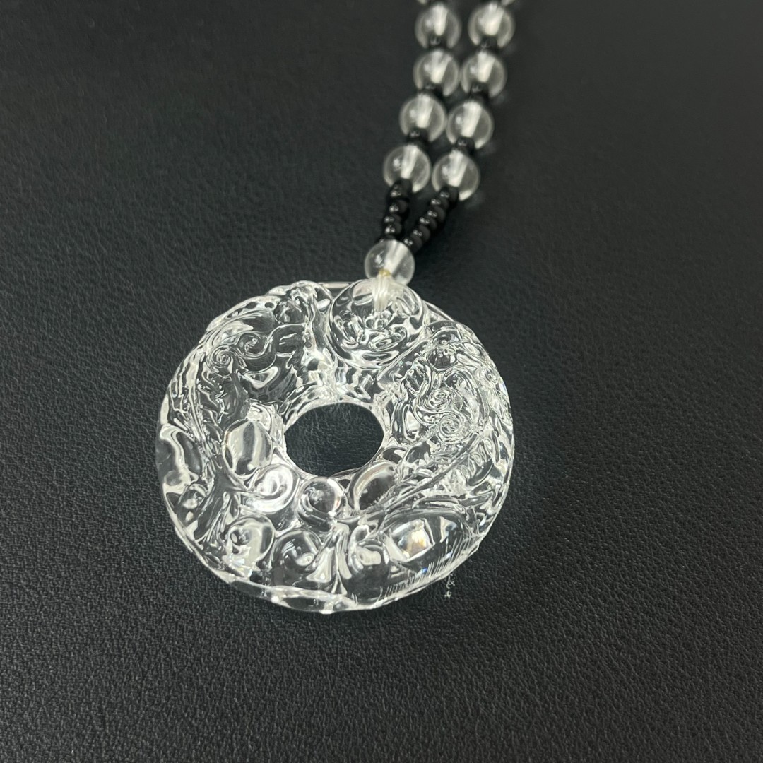 【福气来珠宝】XT020-Diy配饰-精美平安扣吊坠-多样性只发一件