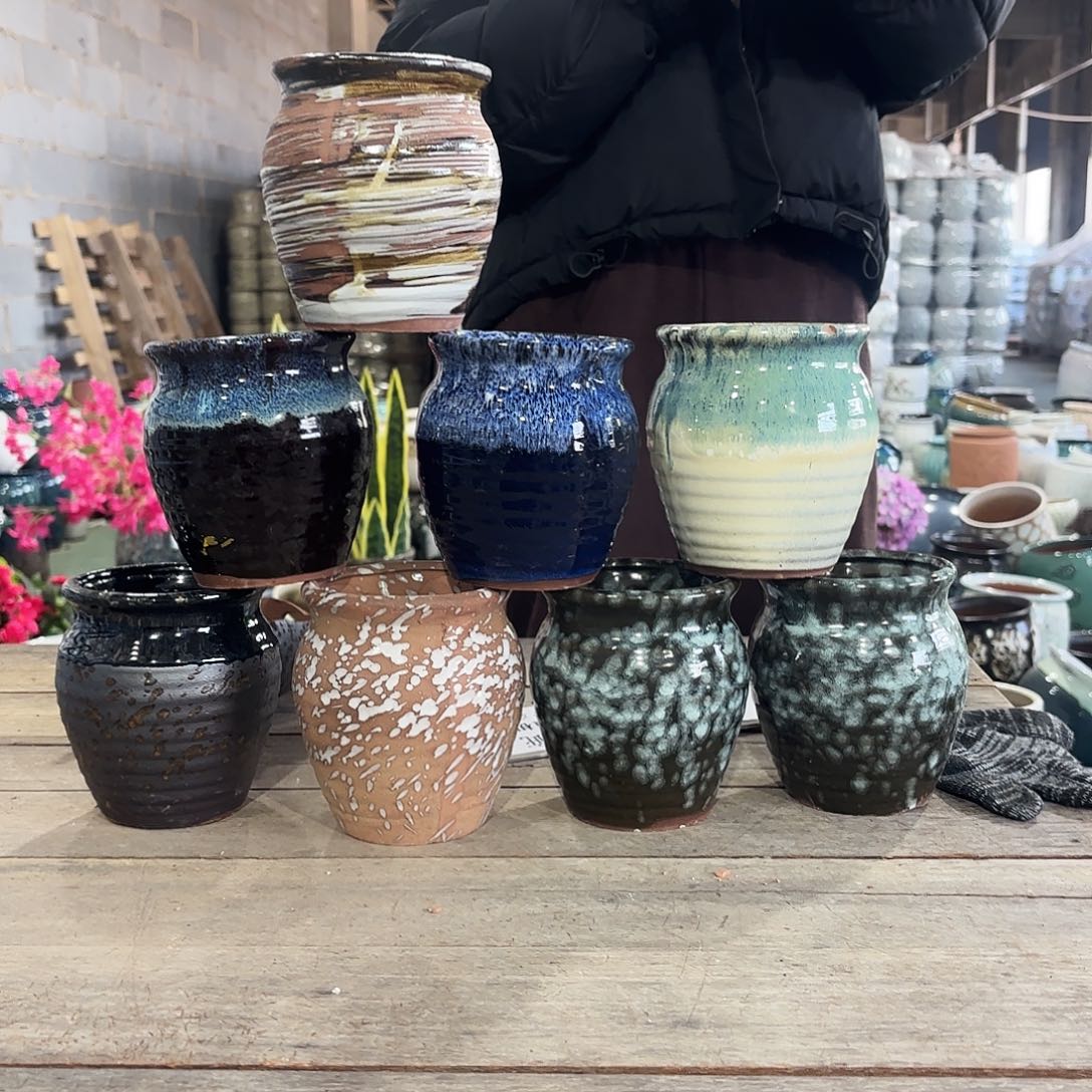 正品八个高12/10红陶