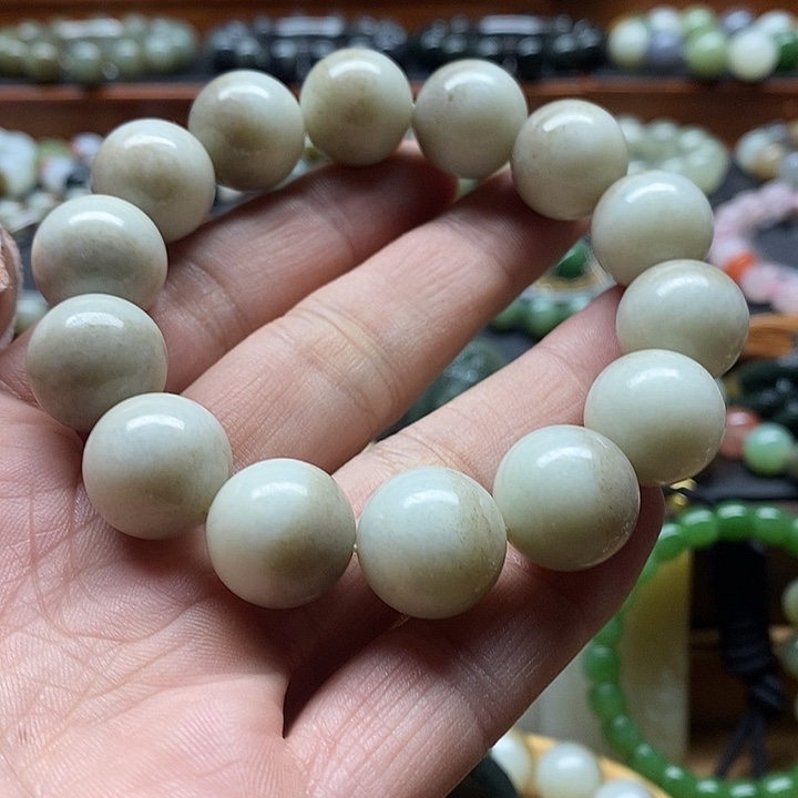 和田玉手串未镶嵌