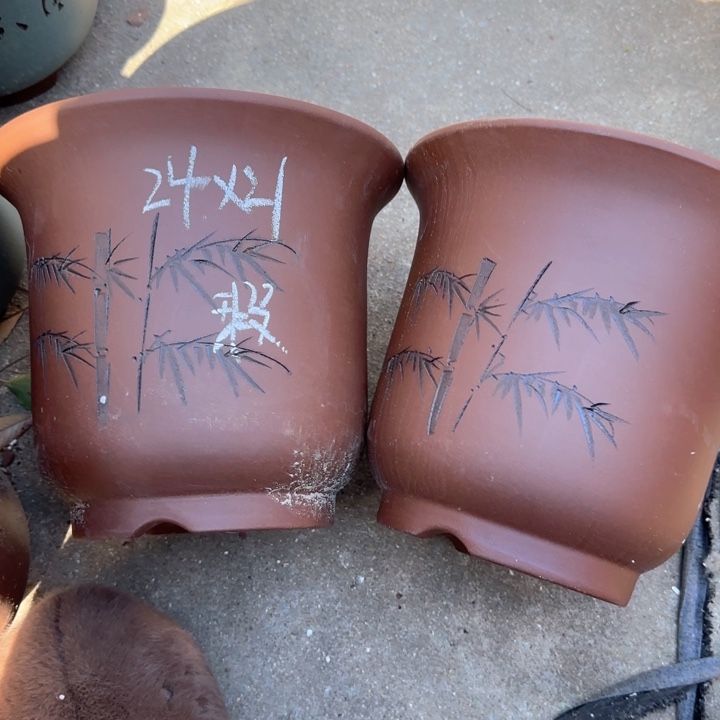 紫砂花盆特价清仓