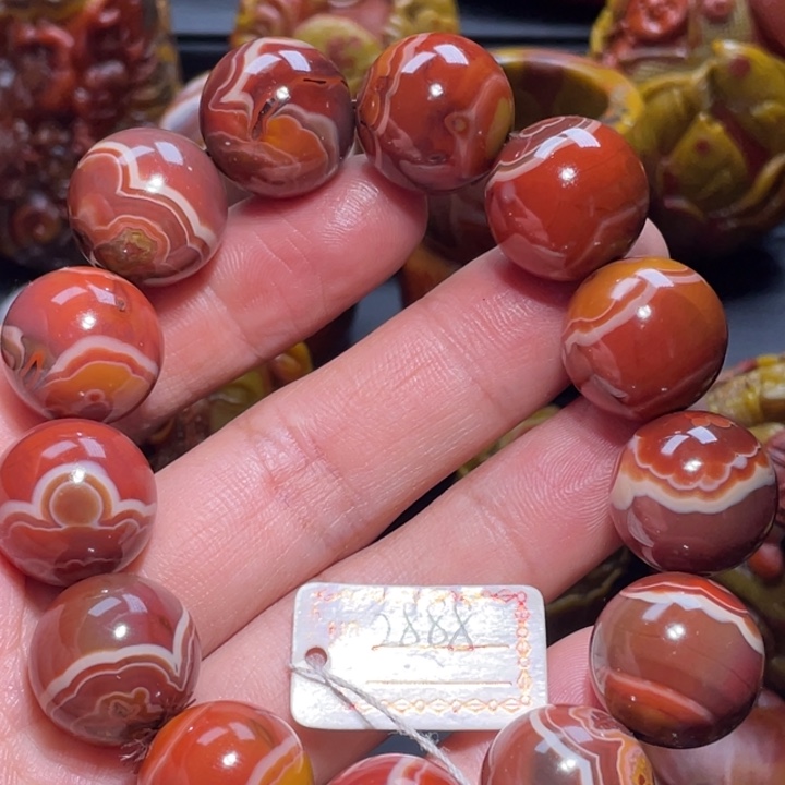 玛瑙/玉髓手串未镶嵌