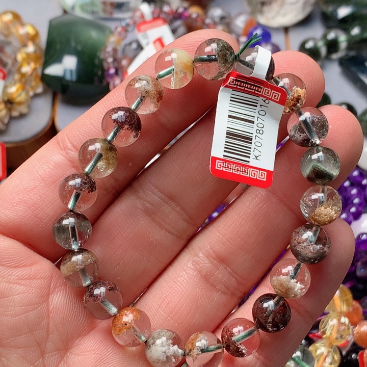 水晶手串未镶嵌天然