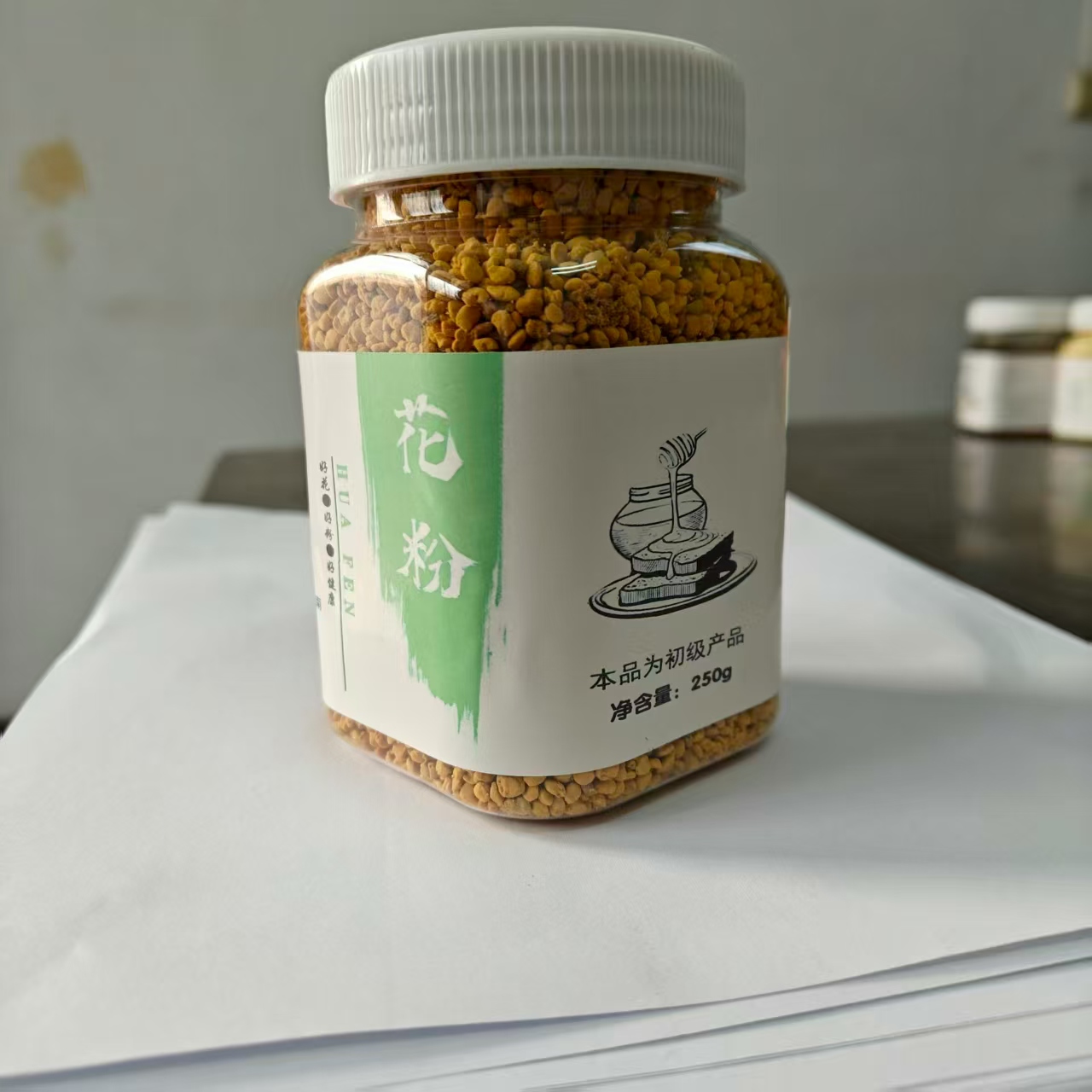 正宗天然野生采集食用营养油菜花粉