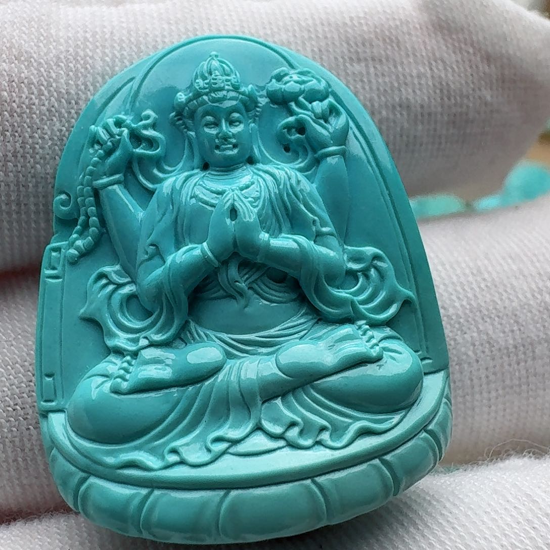 绿松石配饰未镶嵌