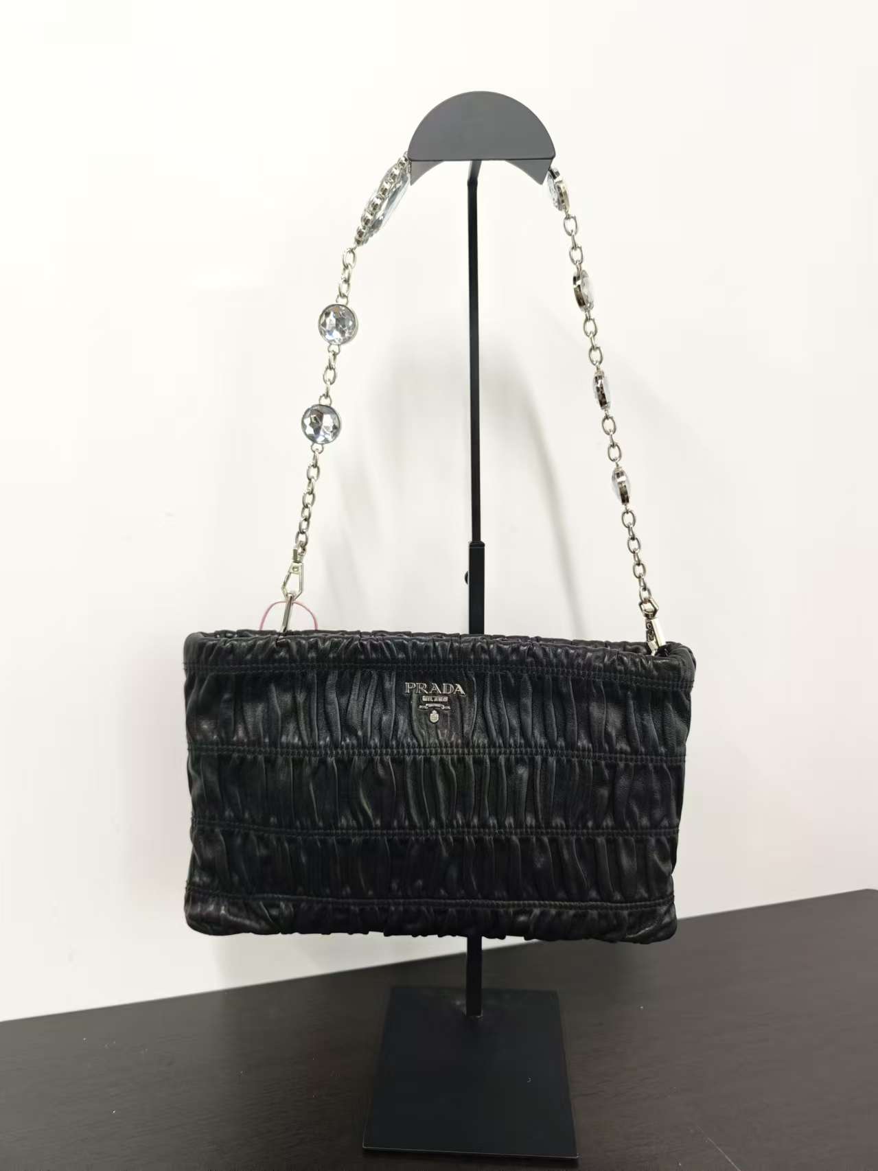 95新 Prada/普拉达 哈蜜精选/单肩包/无工价/包展/链条包/1617