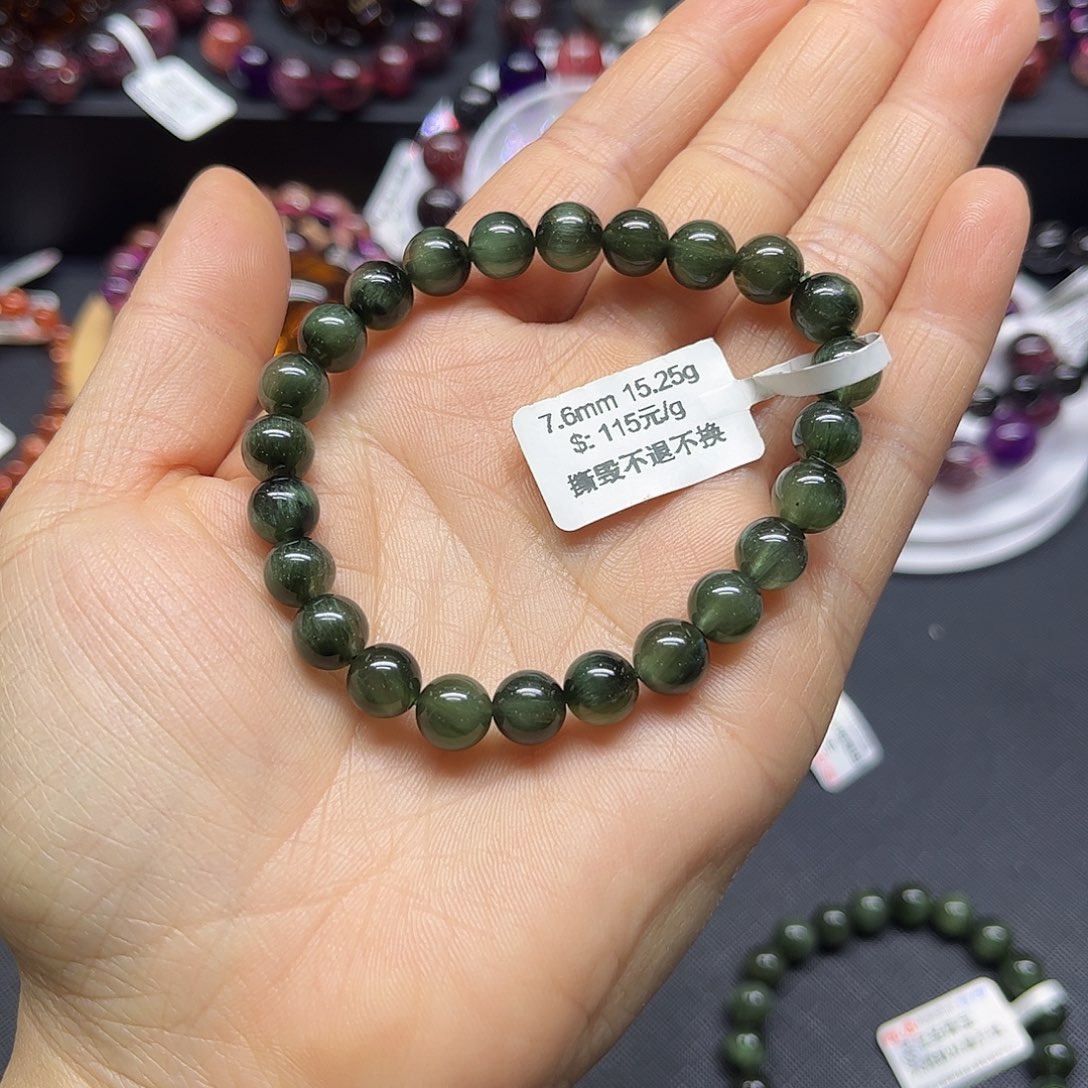 水晶手链未镶嵌初***.