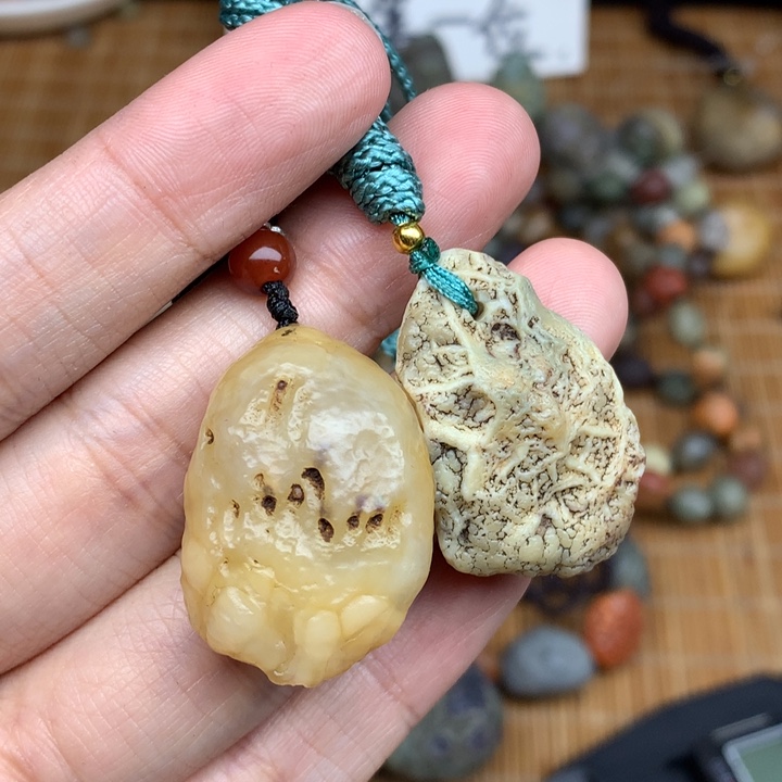 玛瑙/玉髓珠宝半成品未镶嵌五**果