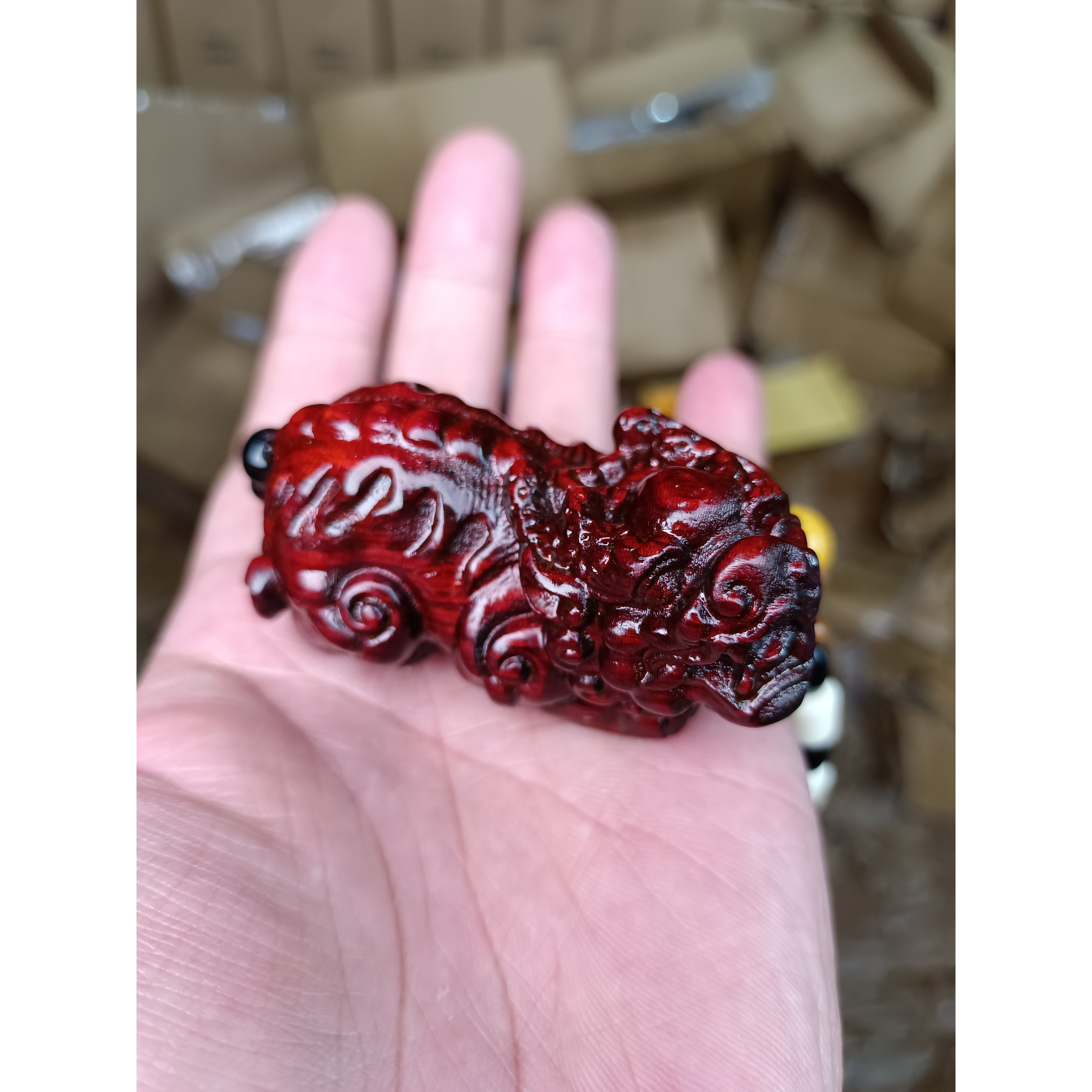 手把件貔貅-精品手串(无礼盒)AD172