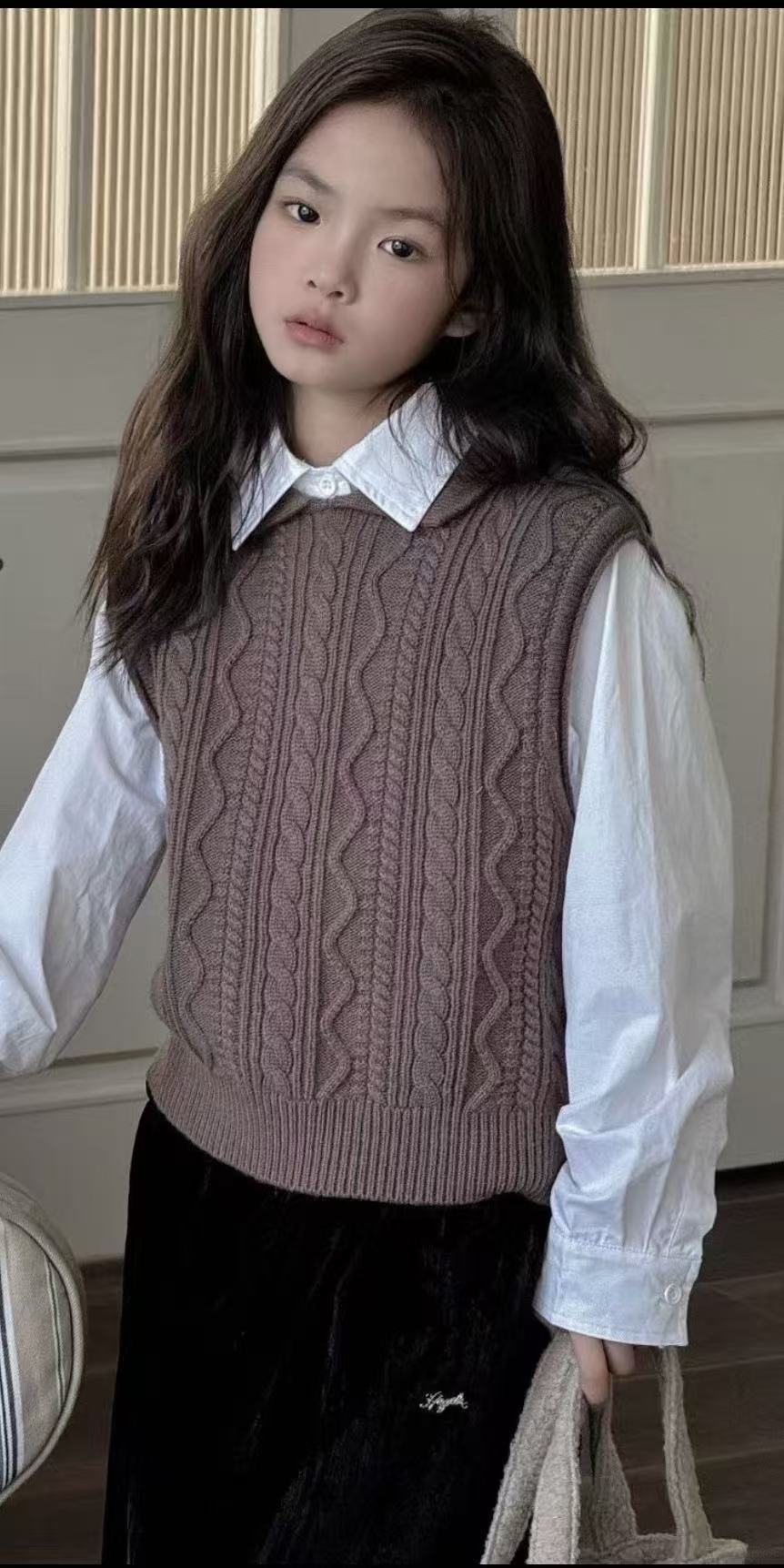 (001-100)儿童百搭韩版上衣