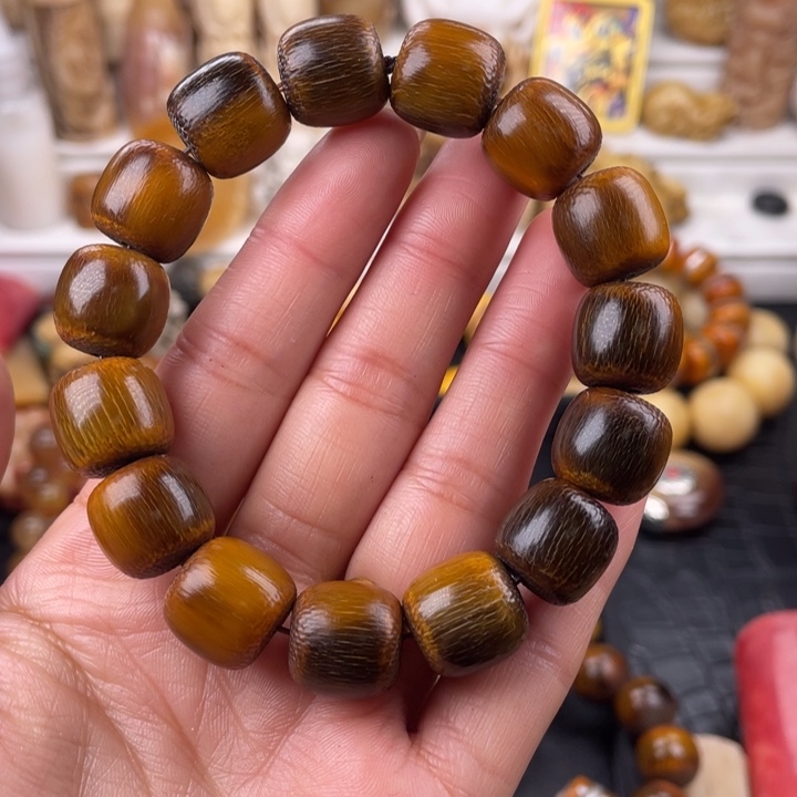 驼骨手串/手链好的牛角14桶珠