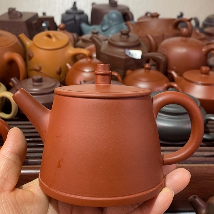 茶壶紫砂微瑕处理一把