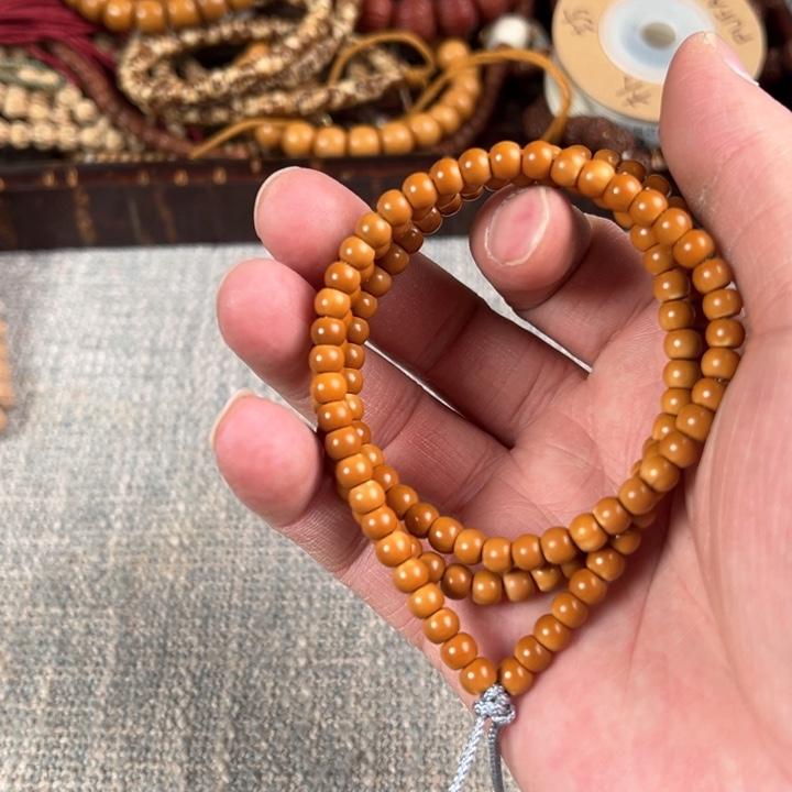 金刚菩提吊坠核尖108长串5.5