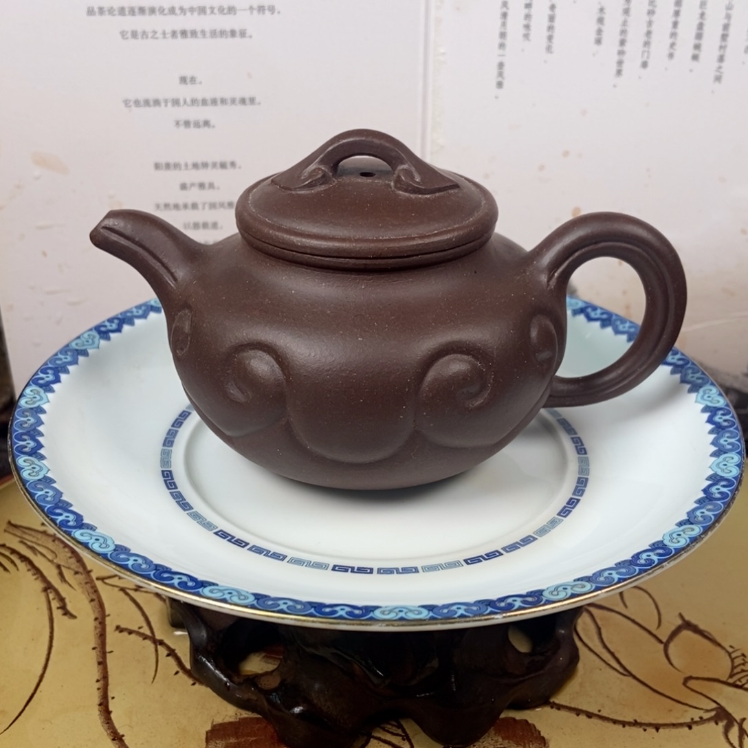 紫砂茶壶白***ゝ220容量宜兴200容量宜兴紫砂壶