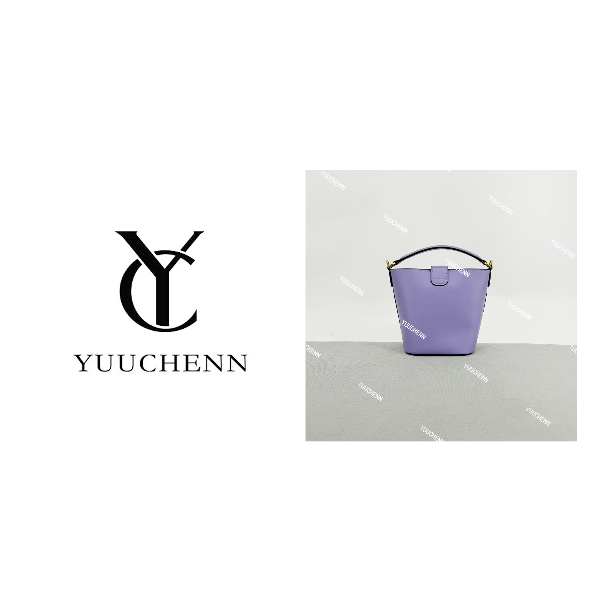 YUUCHENN/13cm原创设计高定真皮包 HH8005
