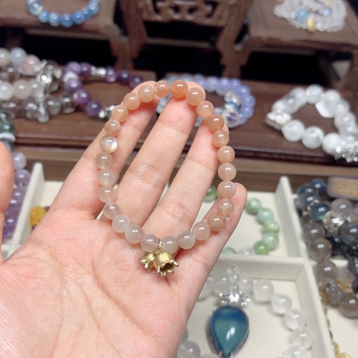 水晶手链未镶嵌金薇薇