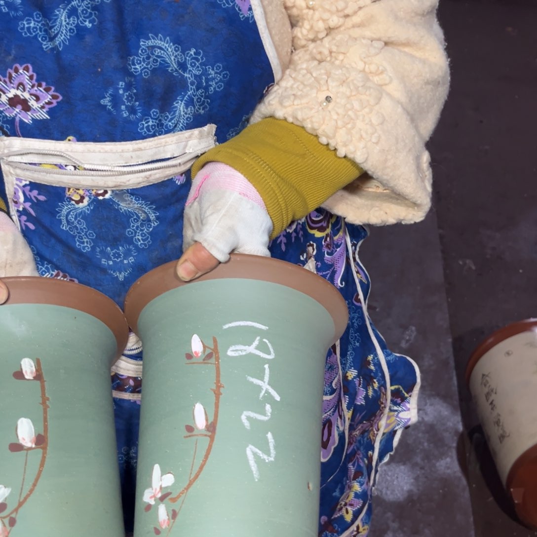 紫泥花盆紫砂花盆97