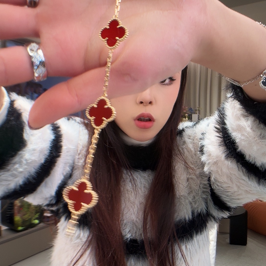 女***花合金五花手链111111111